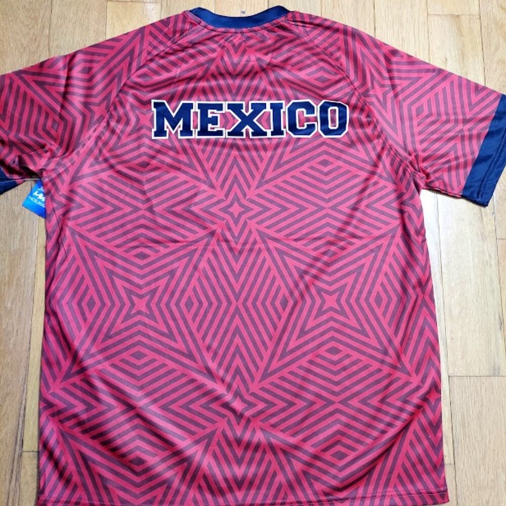 México Soccer Jersey Size L Nueva New Mexico Soccer Shirt MSRP NWT $70 - Picture 8 of 11